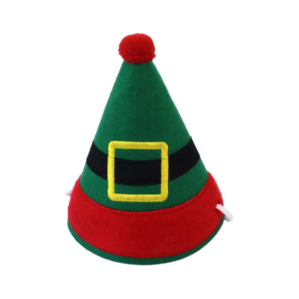 Christmas Pet Collars, Cat & Dog Funny Plush Balls Elastic Headpieces , Halloween , Party Accessories