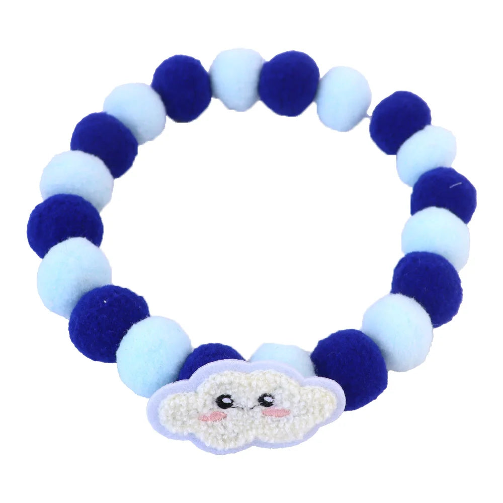 Christmas Pet Collars, Cat & Dog Funny Plush Balls Elastic Headpieces , Halloween , Party Accessories