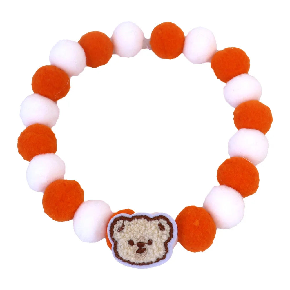 Christmas Pet Collars, Cat & Dog Funny Plush Balls Elastic Headpieces , Halloween , Party Accessories