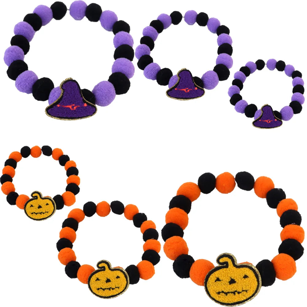 Christmas Pet Collars, Cat & Dog Funny Plush Balls Elastic Headpieces , Halloween , Party Accessories